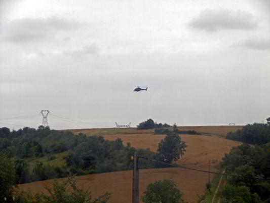 L'hélico de France Télévision